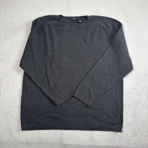 Y2K Mossimo Grey Long Sleeve‎ Knit Pullover Sweater Men's Large